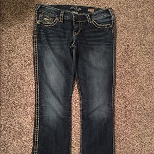 Silver jeans