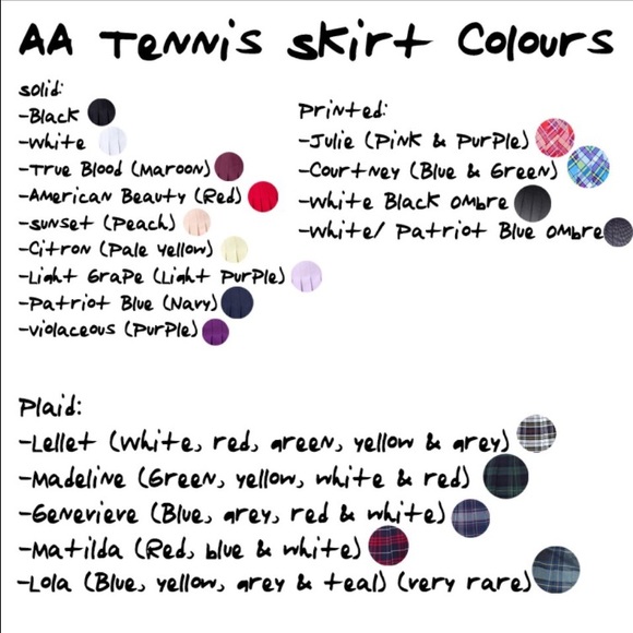 AA Tennis Skirt Buyer's Guide - Picture 4 of 4
