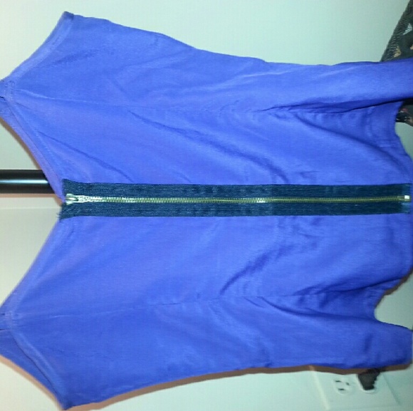 Adorable Purple Ruffle Tank Top - Picture 3 of 4