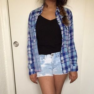 H&M Plaid Button Up Shirt