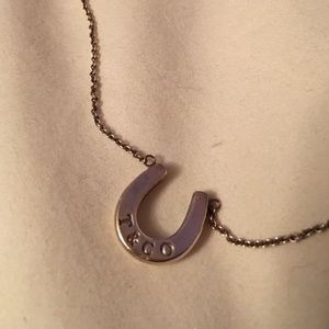 Tiffany & Co. Horseshoe silver necklace