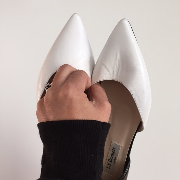 L.K. Bennett authentic d'orsay flats Sz 6 new - Picture 4 of 4