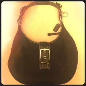 Black Coach handbag