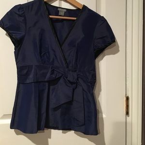 Ann Taylor peplum top