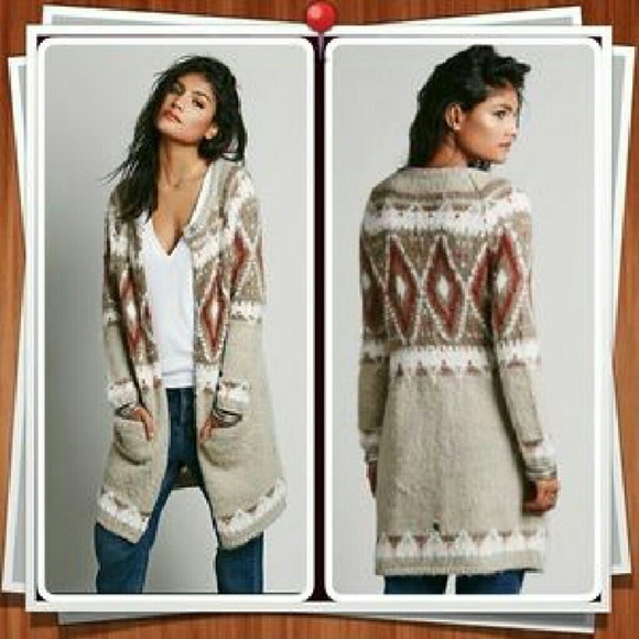 Free People long cardigan - Picture 1 of 3