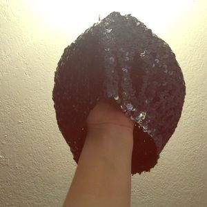 Sequin hat/beanie