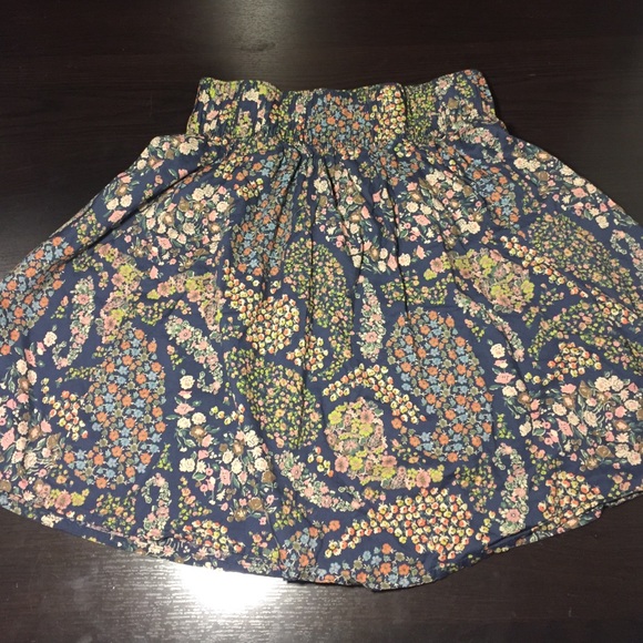 H&M Floral Paisley Skirt