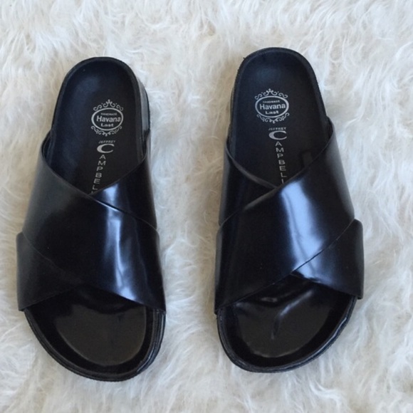 JC Black Slip Ons