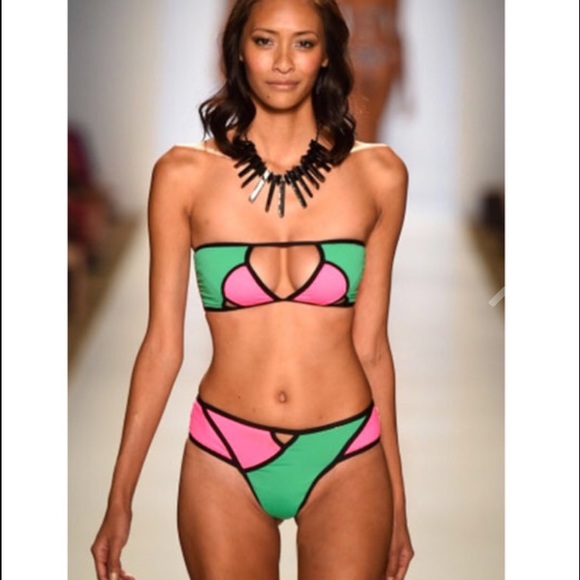 Shopflynation mosaic bikini - Picture 1 of 1