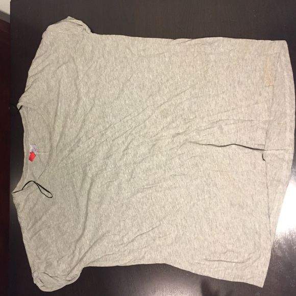H&M Oversized Small Grey Top