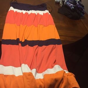Multicolored torrid maxi dress