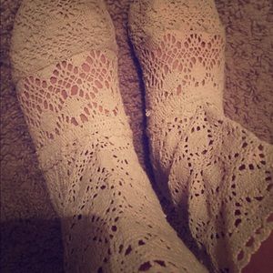 Vintage All-Lace Boots