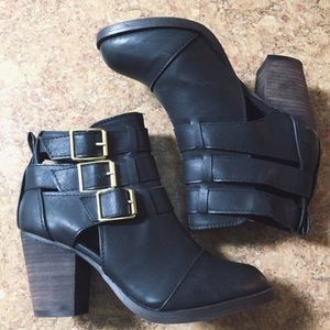 Black Mossimo Booties