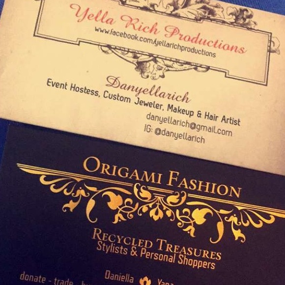 Origami Fashion by Yella Rich