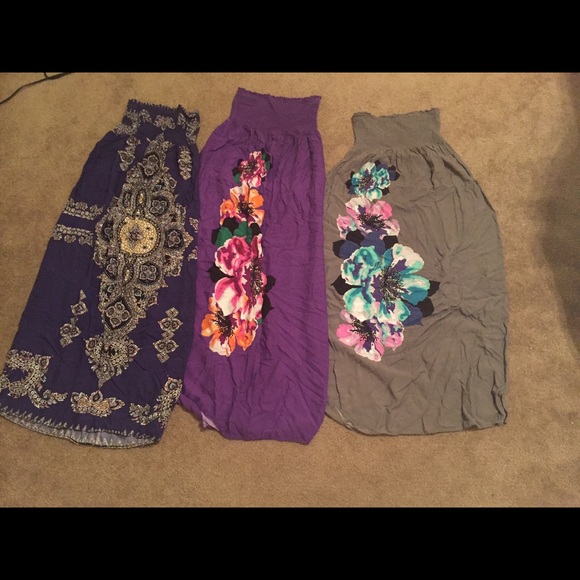 BUNDLE! Rue 21 strapless sun dresses