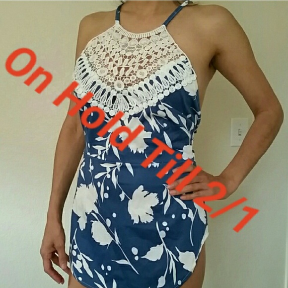 Lace top dress.. NWOT