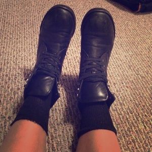ALDO Lace up combat boots