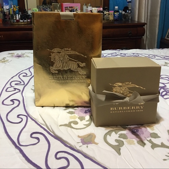 Burberry Limited Ed. shopping bag