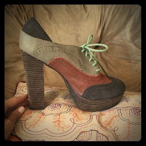 Very Volatile high heel bootie. Only worn once!