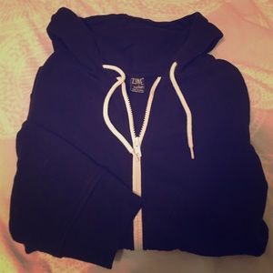 Basic black hoodie