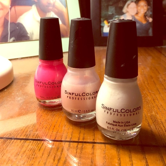 Sinful Colors Nail Polishes