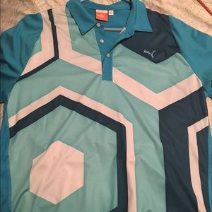 Mens Puma Golf Shirt