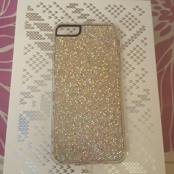 ??SILVER BLING GLITTER IPHONE 5S CASE??!!