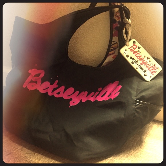 Betseyville, Betsey Johnson Tote - Reversible!