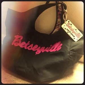 Betseyville, Betsey Johnson Tote - Reversible!