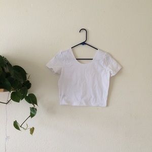 american apparel crop top