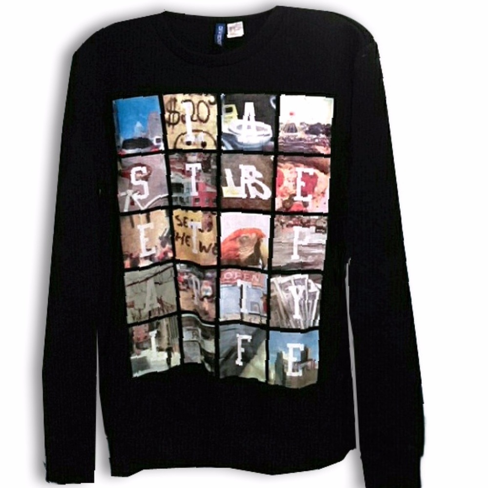 H&M dividend sweatshirt men's medium