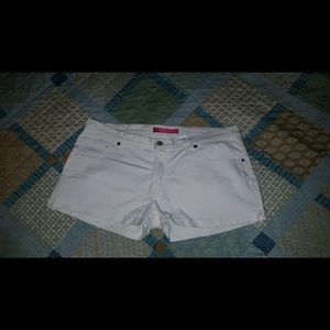 Levi's White Shorts