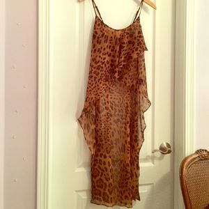 UNIF High Low Cheetah Print Top