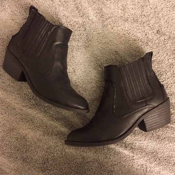 Black Ankle Booties