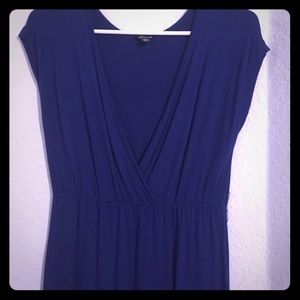 GUESS deep v neck dress