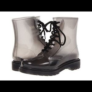 Dirty Laundry Rain boots - Ratatat - PVC Smoke