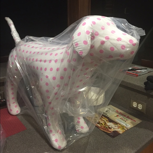 Victoria's Secret pink display dog.SOLD!!! - Picture 1 of 1