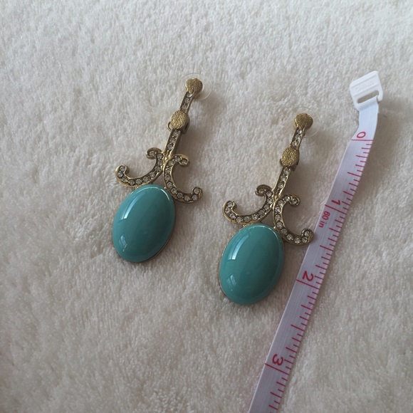 NWT gold and turquoise look, made in India - Picture 2 of 3