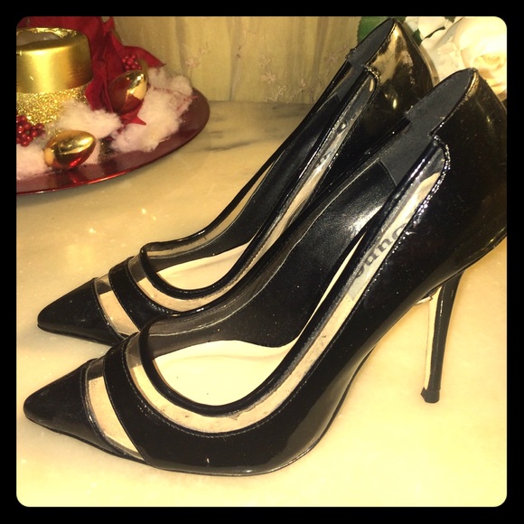 Dune heels, worn once! Gorgeous!