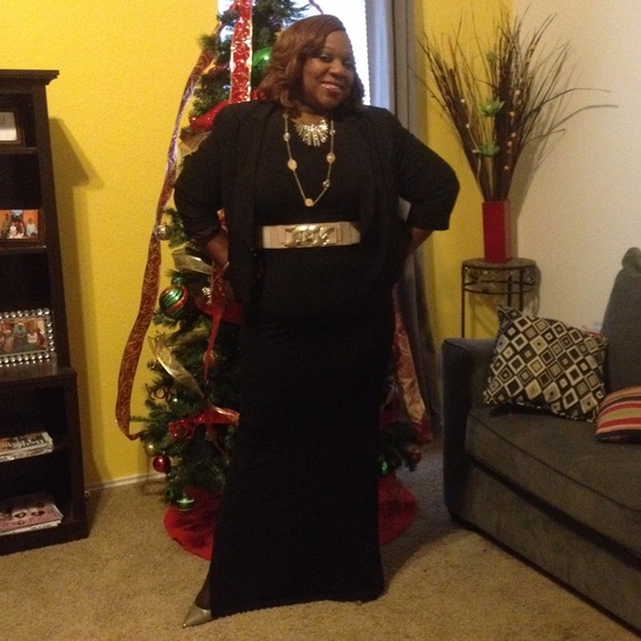 Long sleeve maxi dress