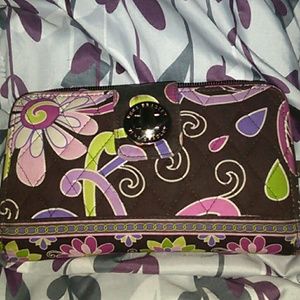 Used Vera bradley turn lock wallet