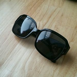 Versace Black Square Sunglasses