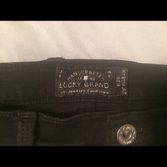 Lucky Brand Black Skinny Jeans