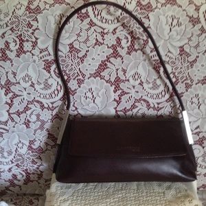 Brown 100% leather purse Kenneth Cole
