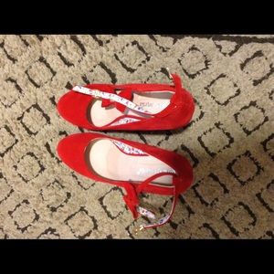 Lovelywhole sale wedges with bow detail