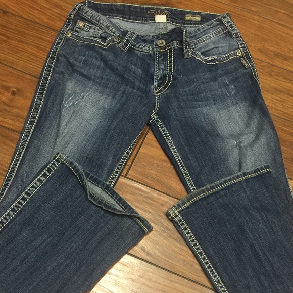 Silver jeans