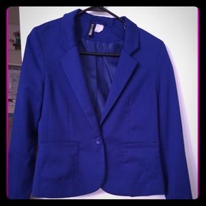 Royal blue blazer