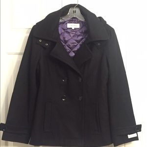 Calvin Klein Black Peacoat
