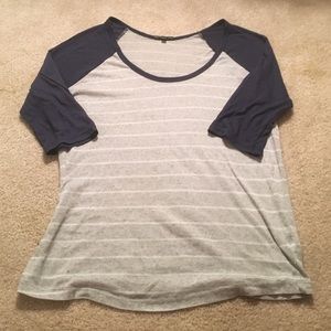 3/4 Length arms - shirt from urban outfitters