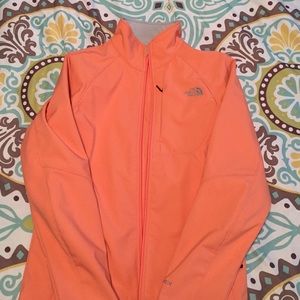 NORTH FACE jacket 🌅 beautiful orange color!